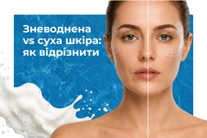 Зневоднена vs суха шкіра: як відрізнити